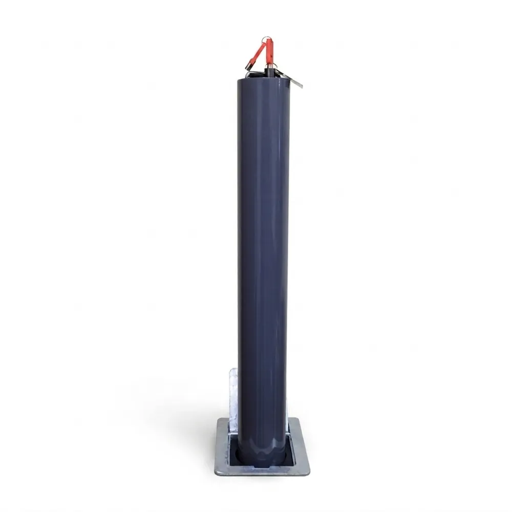 Grey Heavy-Duty Telescopic Bollard