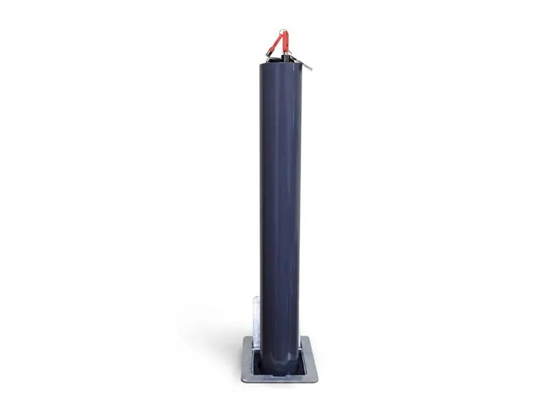 Grey Heavy-Duty Telescopic Bollard