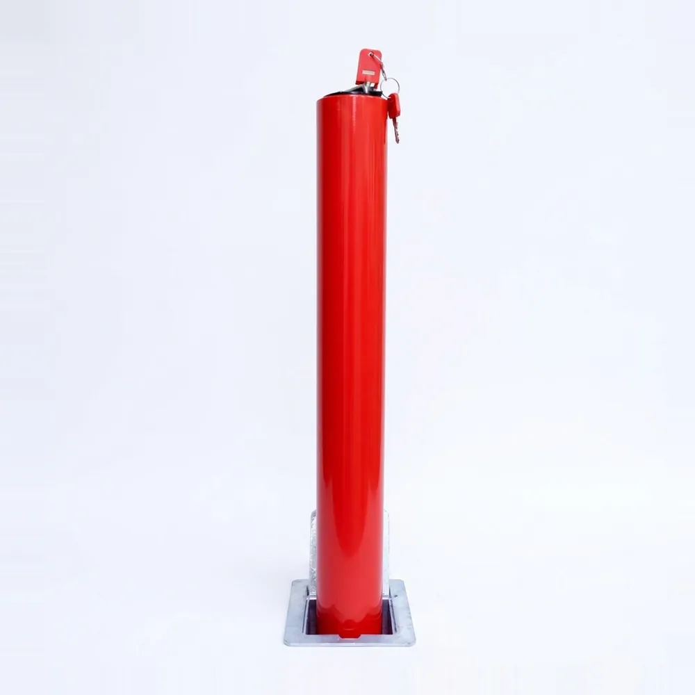Red Heavy-Duty Telescopic Bollard