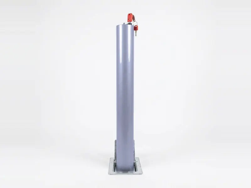 Silver Heavy-Duty Telescopic Bollard