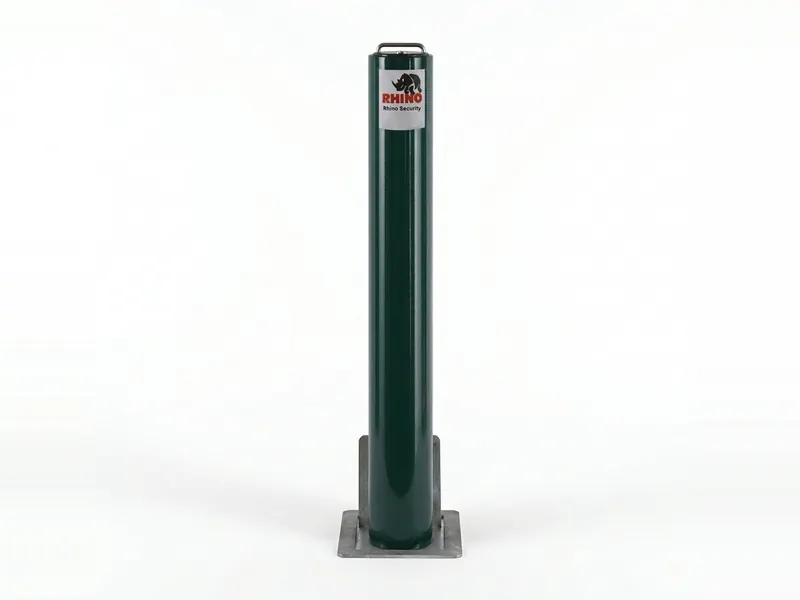 Green Steel Lift-Assist Bollard