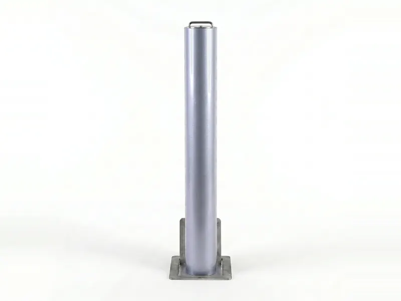 Silver Steel Lift-Assist Bollard