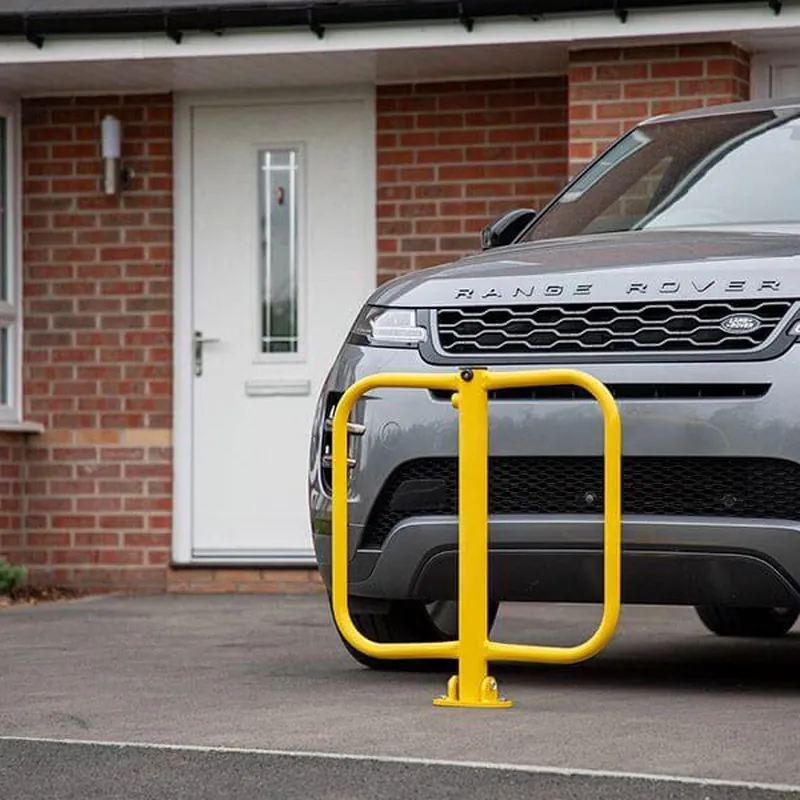 Heavy-Duty Fold-Down Parking Post