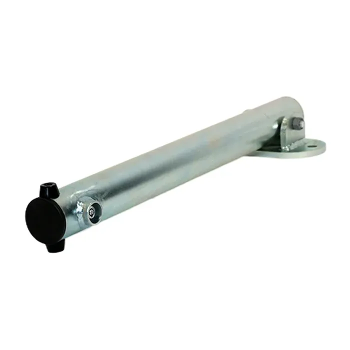 Silver Fold-Down Parking Post