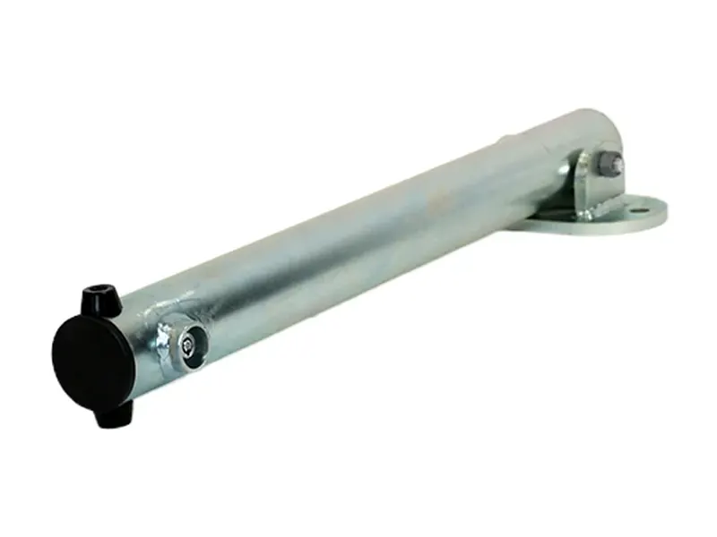 Silver Fold-Down Parking Post