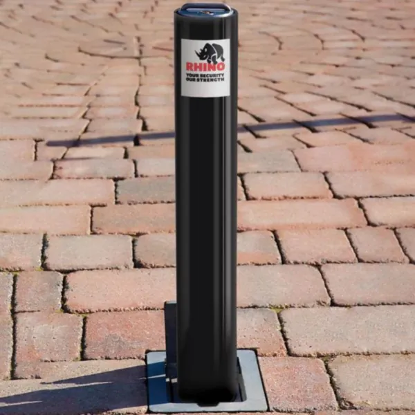 Black Steel Telescopic Bollard